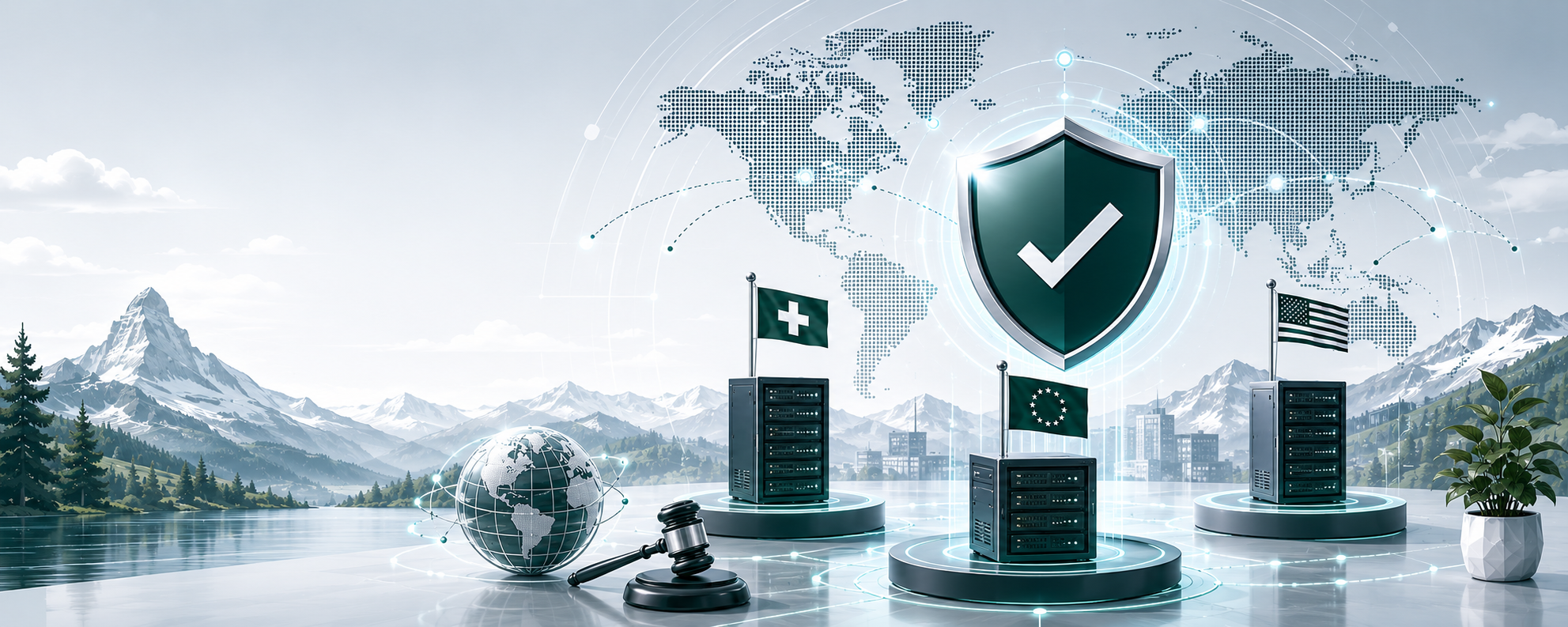 Data residency Switzerland, EU or USA? The decision tree for consulting SMEs