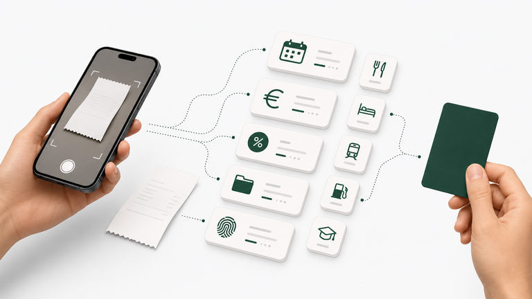 Scan expenses, don't type them: How Swiss SMEs book receipts in seconds in 2026
